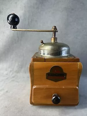 Rare Vintage German ZASSENHAUS Mokka Wooden Coffee Mill Grinder • $84.99