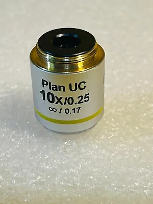 Motic Plan UC 10X Microscope Objective Lens 10X 0.25 For Motic Panthera • $69