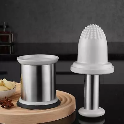 Garlic Crusher Spice Grinder Effortless Large Capacity Without Residue Home • $31.16