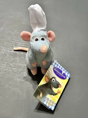 $34.99 • Buy Disney Store Ratatouille Chef Remy Magnetic Shoulder Plush Toy New
