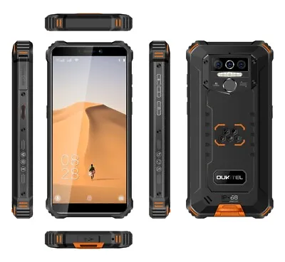 IP68 Waterproof Military Quality OUKITEL 4GB+64GB Smartphone 8000mAh 13MP 5.5 In • $199.99