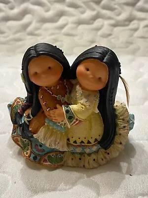 Vtg! 2000 Enesco Friends Of The Feather  The Perfect Pair  Minnetonka Karen Hahn • $14.95