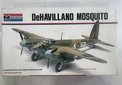Monogram DeHavilland Mosquito Kit No 6849 1/48 Scale - FREE SHIPPING • $35