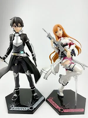 $114.48 • Buy Sword Art Online Asuna & Kirito Figure 5th Anniv. Ichiban Kuji Bandai SAO Japan