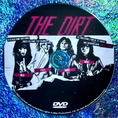 THE DIRT DVD Unbelievable Story Of The World's Most Notorious Band MOTLEY CRUE • $16.99