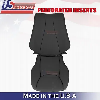 2000 To 2006 For Mercedes Benz S430 Driver Bottom & Top Leather Seat Cover Black • $332.49