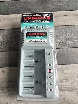 UNiROSS Universal 320 Ni-MH/Ni-Cd Battery Charger Manual • £22