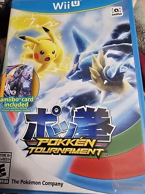 Pokken Tournament (Nintendo Wii U 2016) Pokemon Game  • $7.50