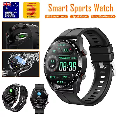 Smart Watch Smartwatch Waterproof Bluetooth Calling Bracelet For IPhone Samsung • $33.24