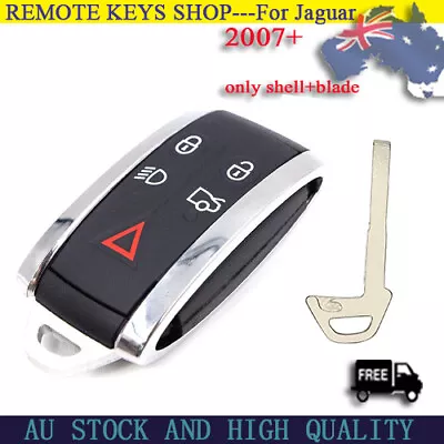 $26.34 • Buy For JAGUAR X-TYPE S-XKR XF XK 2007 2008 2009 2010 2012 Remote Car Key Shell Case