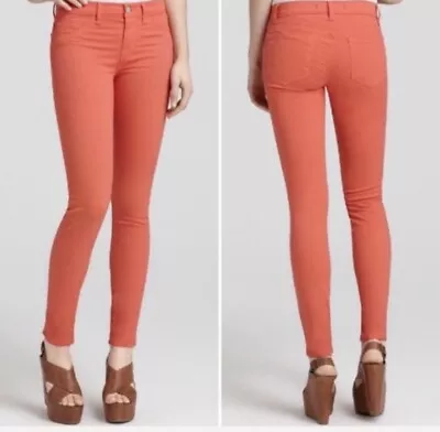 J BRAND SKINNY Jeans Tangerine Size 25 Stretch • $15