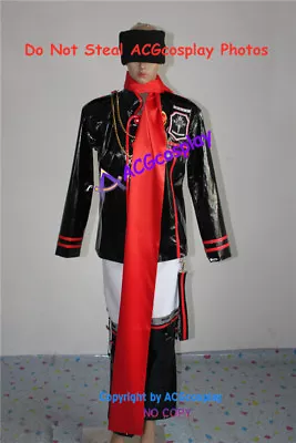D.Gray-Man Lavi Cosplay Costume Glossy Faux Leather Made Include Headgear • $89.99