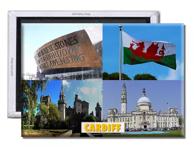 £1.99 • Buy Cardiff Wales UK - Souvenir Fridge Magnet