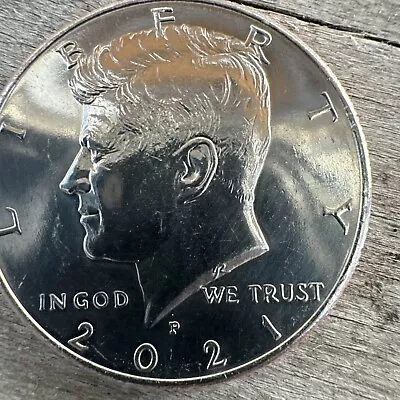 2021 P Kennedy Half Dollar 50 Cent Coin #50C137 • $0.75