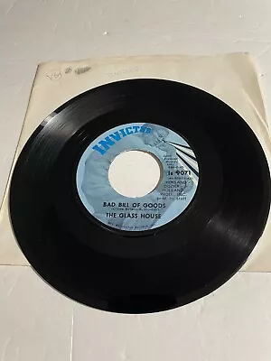 JM242 45RPM The Glass House Bad Bill Of Goods / Crumbs On The Table Invictus VG • $4.30