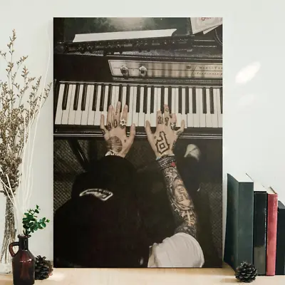 Mac Miller Playing Piano Poster Wall Art • $14.99