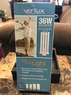 VERILUX 36W Natural Spectrum Replacement Bulb - CFML36VLX - NEW • $27.50