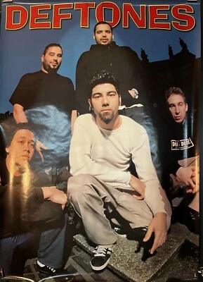 $75 • Buy Original Vintage 1999 Deftones Music Poster Unframed- SUPER RARE