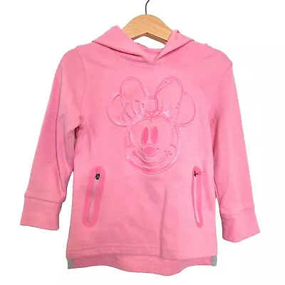 Disney Store Girls Minnie Mouse Hoodie Sweatshirt Jacket Size 2T • $15.13