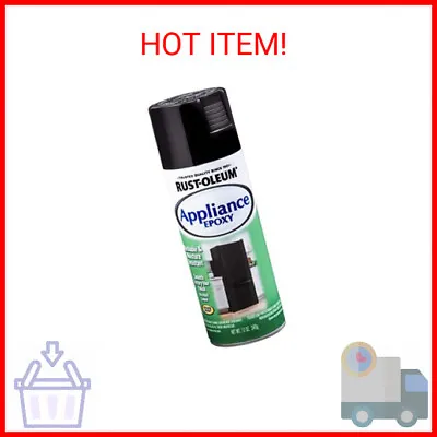 Rust-Oleum 7886830 Specialty Appliance Epoxy Spray Paint 12 Oz Black • $12.77