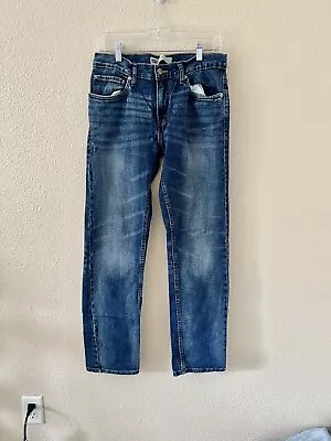 Levis 511 Jeans Mens 30 Slim Fit Low Rise Medium Wash Denim Stretch 30x30 • $12.95