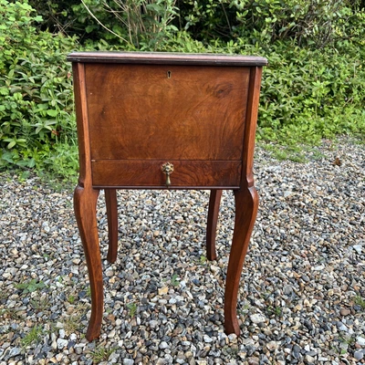 £195 • Buy Antique Sewing Table Bedside Legs Walnut  Vintage