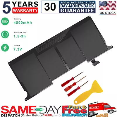 ✅A1406 Battery For MacBook Air 11 Inch A1370 A1495 Mid 2011 2012 2013 Early 2014 • $23.89