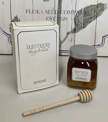 Laura Mercier Body & Bath Ambre Vanille Honey Bath + Honey Dipper 300ml New • £49.99