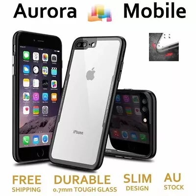 Shockproof Tough Slim Glass Case IPhone 6 7 8 PLUS XS XR Max SE 2020 S8 S9 Note9 • $8.95