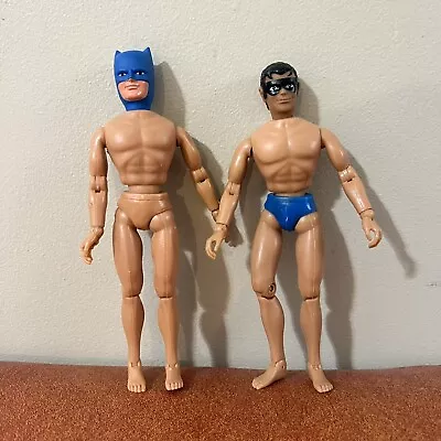 Batman & Robin 8  Mego DC 1970's Action Figures Vintage READ • $40