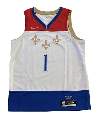 Men XL Nike Zion Williamson Jersey New Orleans Pelicans CN1747-105 • $39.95