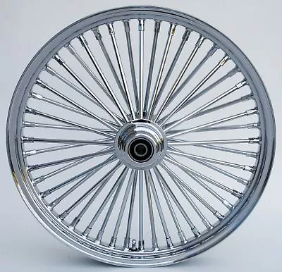 $512.96 • Buy Fat Spoke Front Abs Wheel Chrome 21  Harley Sportster Nightster Seventy-two Iron