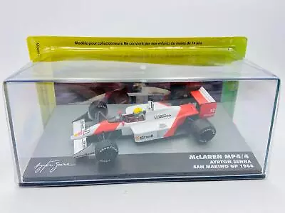 1:43 1988 Ayrton Senna -- San Marino GP -- McLaren MP4/4 -- Atlas F1 • $59.99