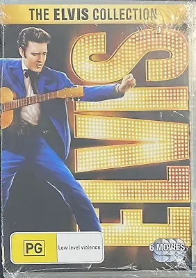 Elvis Presley The Movie Collection 6 Disc Dvd Set New & Sealed • $40