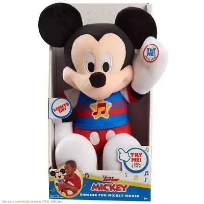 Disney Junior Singing Fun Mickey Mouse Plush • $18.29