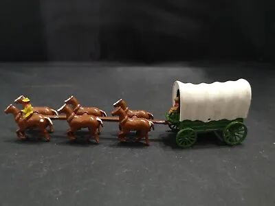 G746-early Matchbox Lesney Moko Covered Wagon And Horses • £138.99