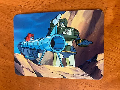 Transformers MEGATRON IN THE VIEWFINDER 1985 G1 M. Bradley Hasbro Action Card • $6.84