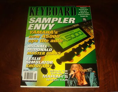 KEYBOARD MAGAZINE JUNE 2000 Michael McDonald Yamaha A5000 Sampler Waldorf Q • $17.99