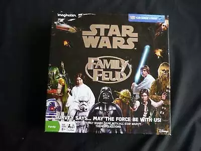 Family Feud Star Wars Board Game (G3) Pre Owned Complete • $31.95