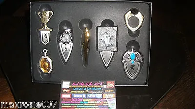 Harry Potter REPLICA HORCRUX Bookmarks Set & Gryffindor Keychain Hogwarts Metal • £130.17