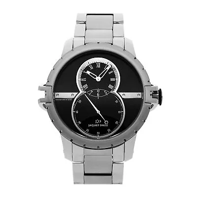 Jaquet Droz Grande Seconde SW Auto Steel Mens Bracelet Watch J029030148 • £7860.38