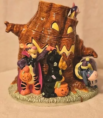 Vintage Disney's Winnie The  Pooh And Friends Halloween  Cookie Jar Mint... • $139