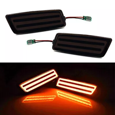 For 2006-2009 VW MK5 Golf/GTI LED Side Marker Turn Signal Indicator Light Smoked • $20.99