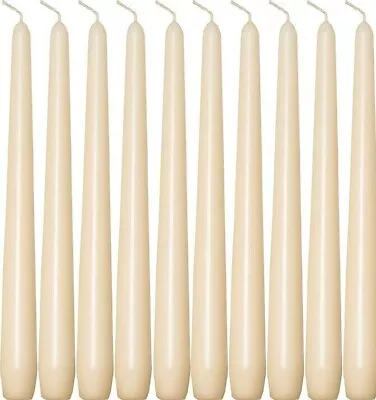 Candles  Ivory - Taper Cute Bistro Candle Quality Stylish • £3.60