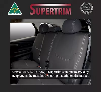 2nd Row Seat Cover Fit Mazda CX-9 Premium Waterproof Neoprene • $284.05