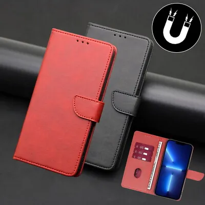 Genuine Leather Case Cover Slot Shockproof For Xiaomi Mi 5X 6X 7 8 9 10 11 12 • £6.99