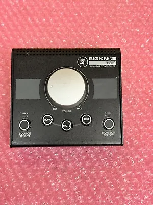 Mackie BIGKNOB-PASSIVE 2x2 Two Source Studio Monitor Controller - Used • $35