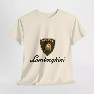 Shirt With Printed Lamborghini Logo • $33