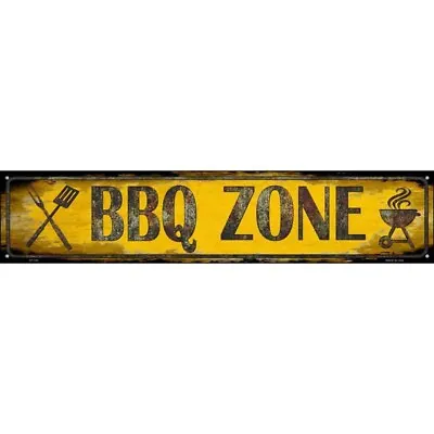 BBQ Zone Novelty Street Sign • $7.95