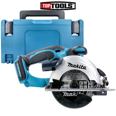 £132.97 • Buy Makita DSS501Z 18v LXT Cordless 136mm Circular Saw With 821551-8 Type 3 Case